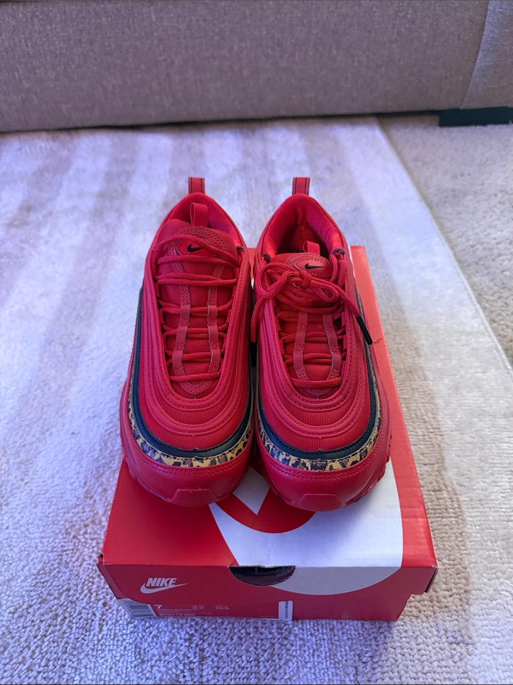 Nike Red Air Max 97 Sneakers